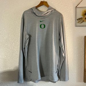 Nike Oregon Ducks Dri-Fit Long Sleeve Baseball Training Hoodie